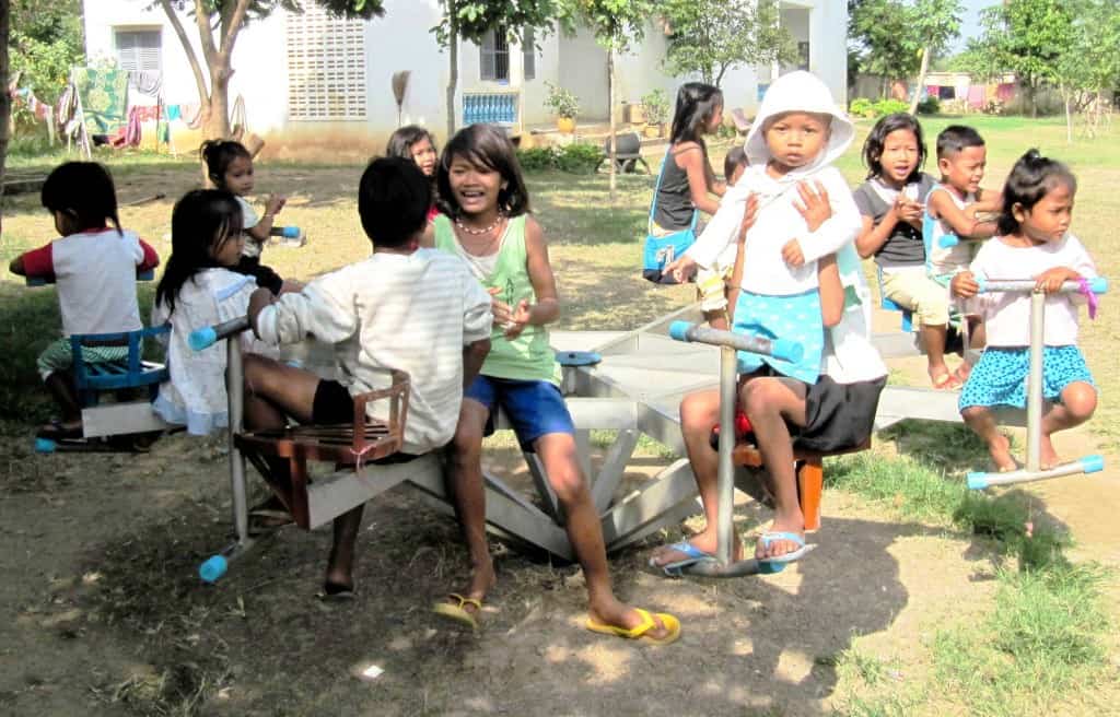 Kambodscha, Kinder im shelter M.R.2010