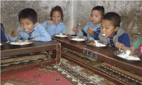 Nepal - Schulspeisung 2018 Panauti