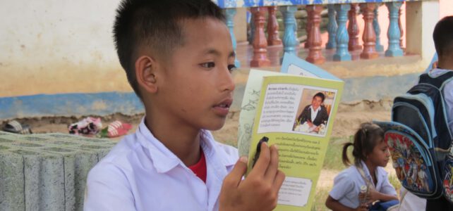 Projekt des Monats Books for Laos